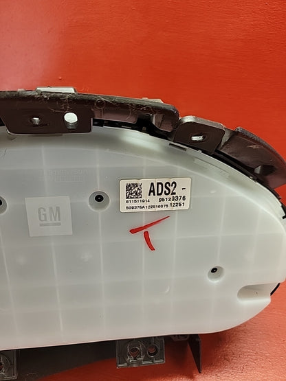 2013-2016 Chevrolet Cruze Instrument Cluster Assembly 42362673