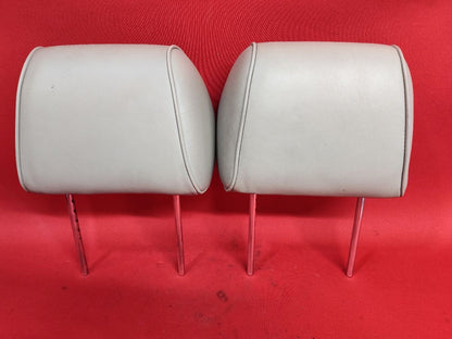 2002-2005 Lexus GS300 GS430 Front Seat Left Right Headrest Set w/ Leather IVORY