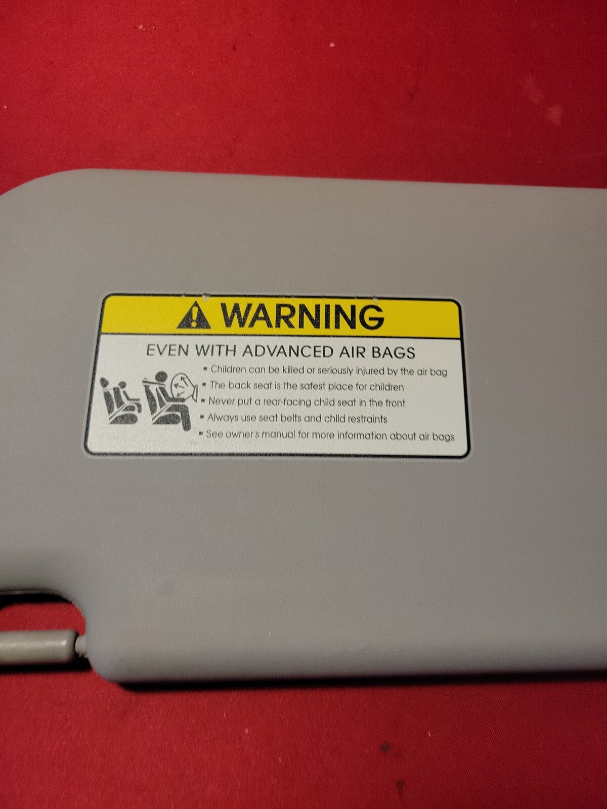 2010 - 2013 Kia Soul Sun visor Right Passenger side 85220-2K260QW