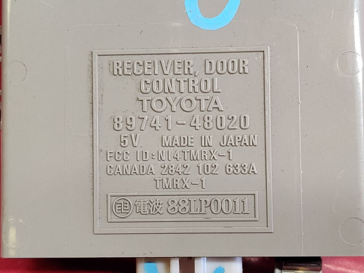 1999-2003 Lexus RX300 RX 300 Door Receiver Control Module 89741-48020