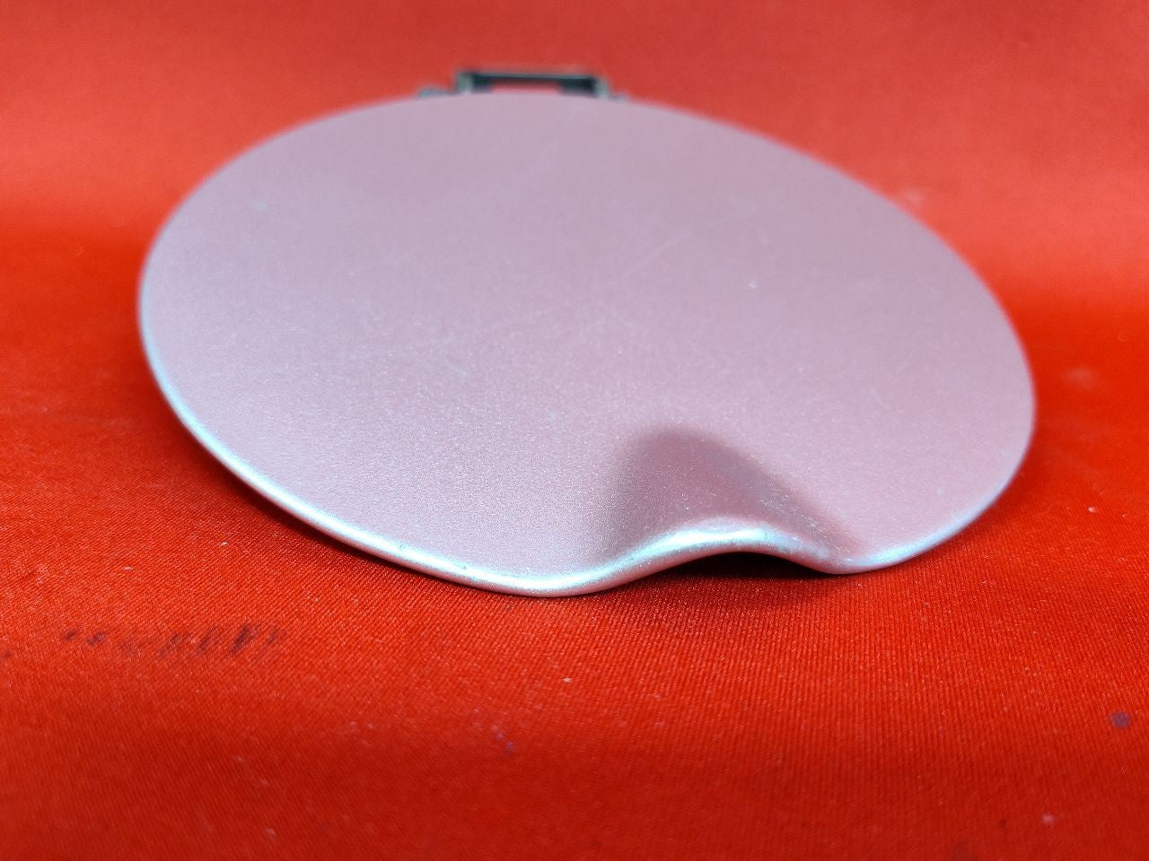 2007-2012 Dodge Caliber 07-17 Jeep Fuel Filler Door Lid PS2 Bright Silver
