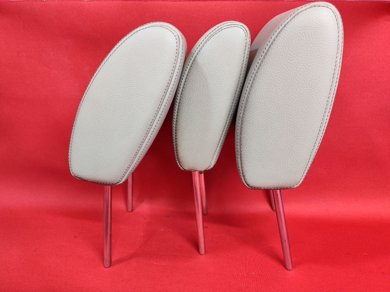 2010-2016 Land Rover LR4 V8 Rear Seat Headrest Set Almond TAURUS Leather