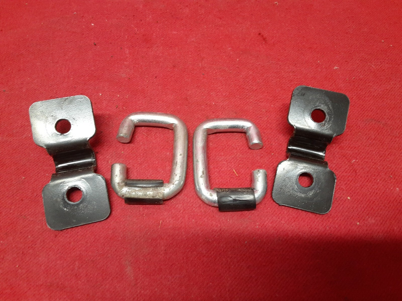 2003 - 2015 Nissan Xterra Metal Trunk Cargo Securement Hook UPPER Set of TWO