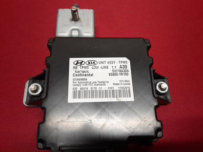 2012 - 2014 Hyundai Accent TPMS Tire Pressure Control Module Unit 	95800-1R100