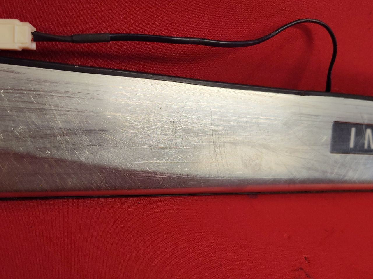 2011-2020 Infiniti Qx56 Qx80 Front LEFT DRIVER Illuminated Scuff Kick Plate