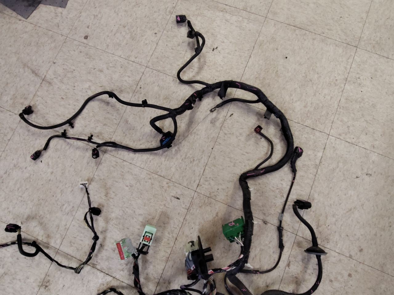 2012 2013 Ford Focus EV Electric Drive Motor Wiring Harness w/ HID Headlamps