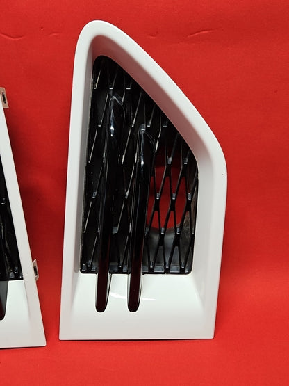 2010 2011 Range Rover Sport SUPERCHARGED Fender Air Vent Insert Trim Set CUSTOM*