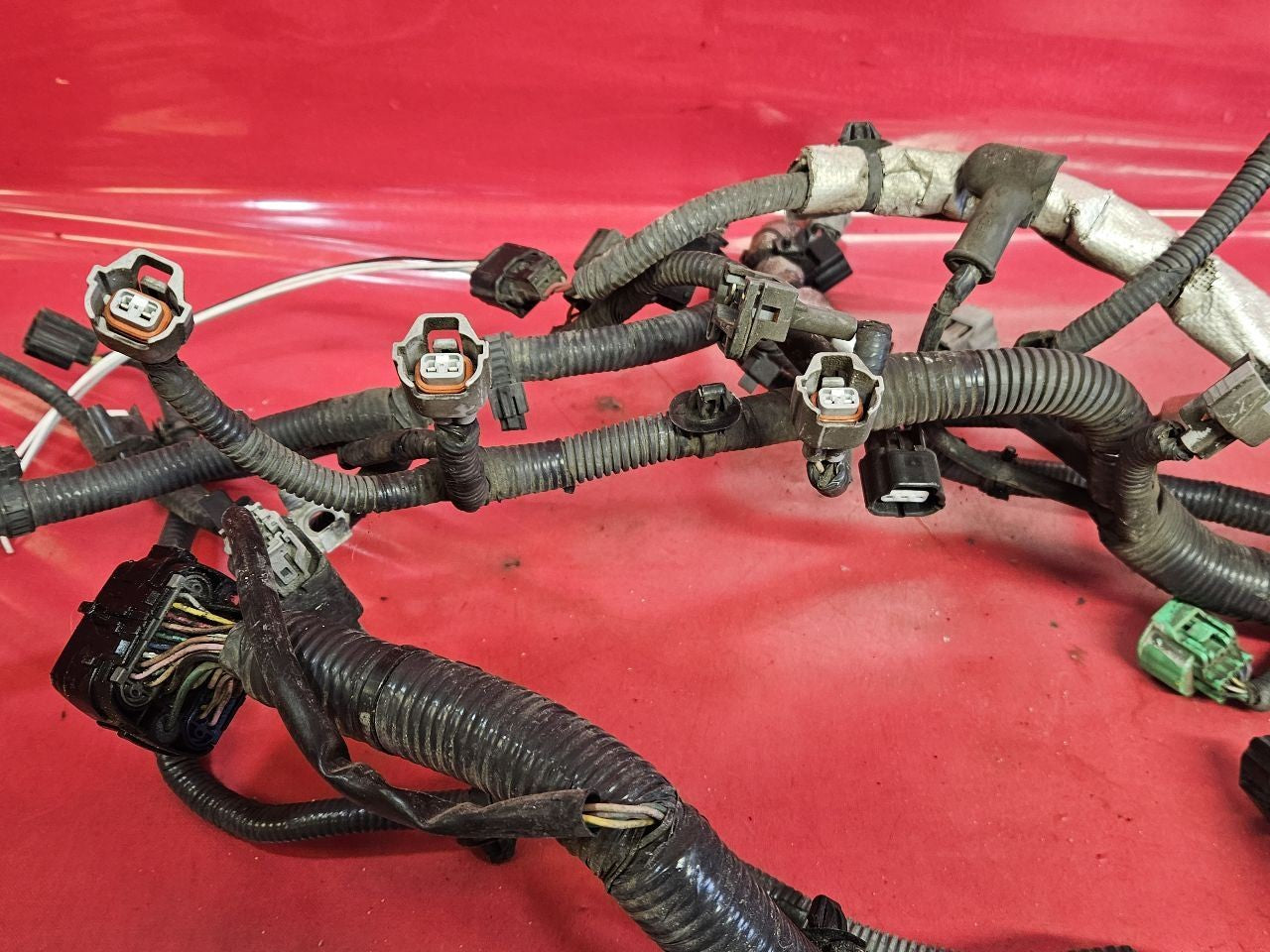 2011-2014 Nissan Juke 1.6L 2WD Auto Trans MR16DDT Engine Block Wiring Harness