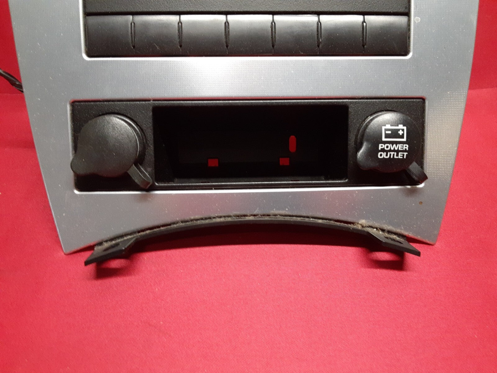 2008 - 2010 Jeep Commander Radio Climate Dash Cubby Bezel Trim 55117097AH