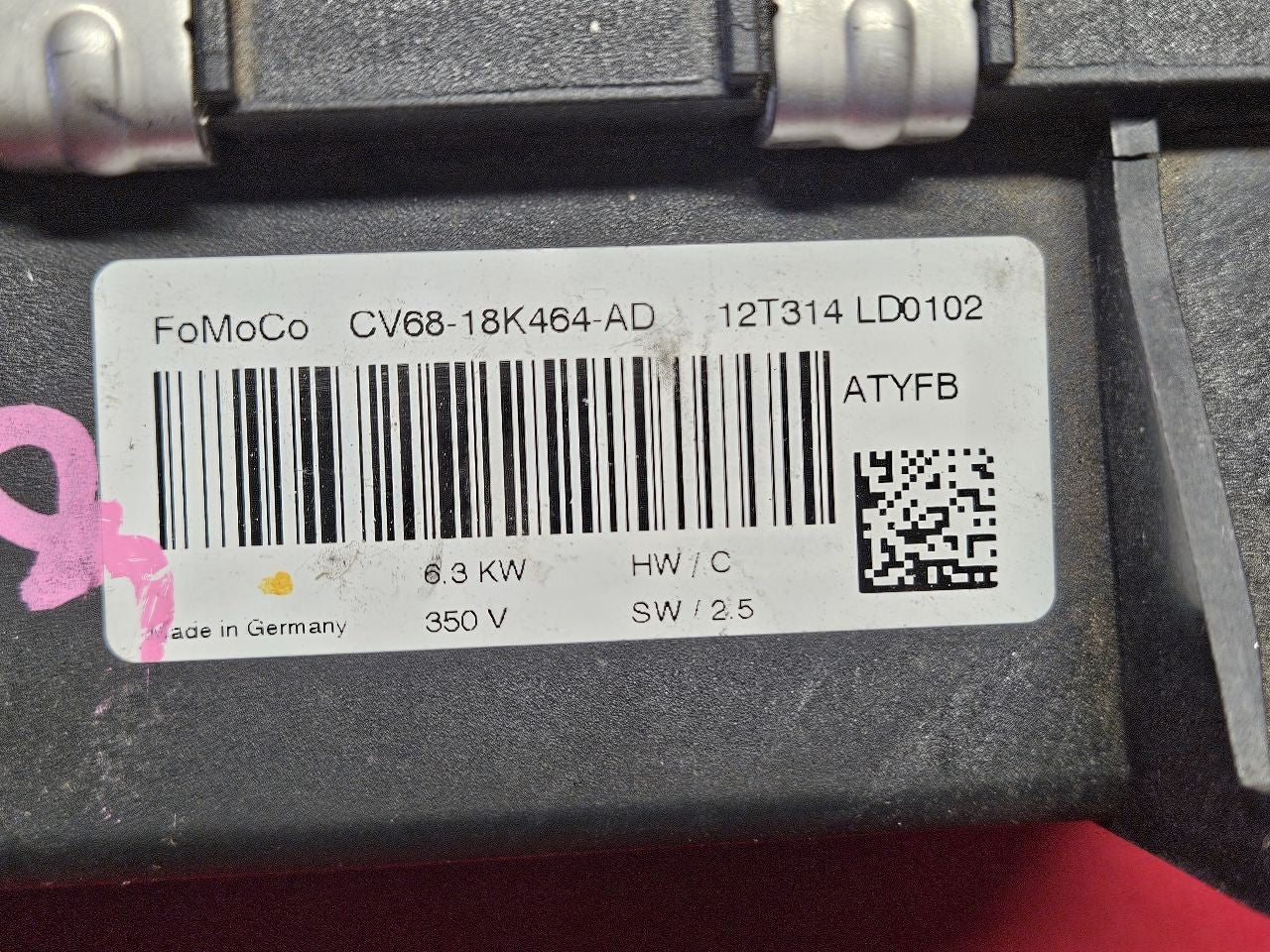 Share 2012-2018 Ford Focus ELECTRIC EV Warm Up Assist Auxiliary Heater 51k BROKE