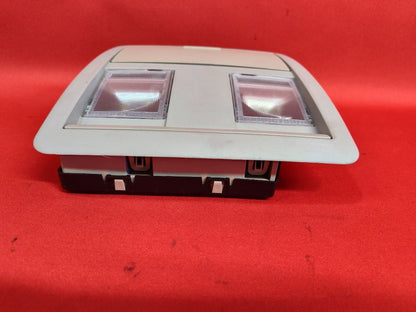 2005-2010 Jeep Grand Cherokee Dome Light Map Console w/ Compass Module Grey