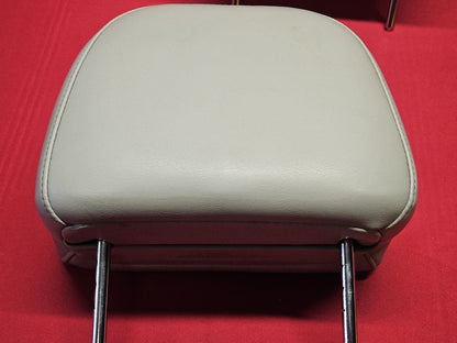 2006-2008 Chevy Impala SS Front Left Right Headrest Leather Light Grey Titanium