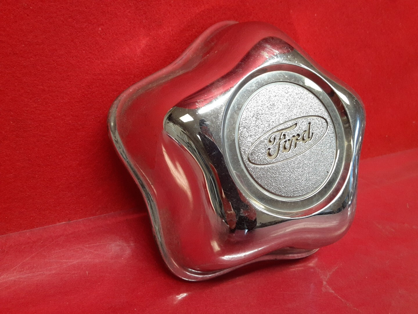 1995 - 2001 Ford Explorer Wheel Center Hub Cap Chrome 4pc. Set