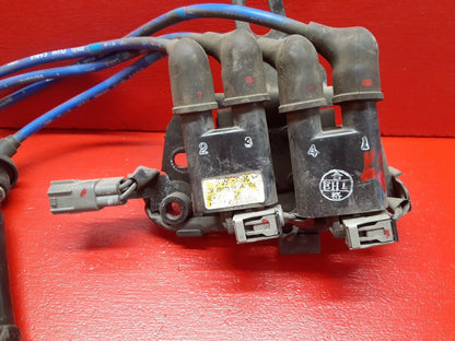 2007 - 2011 Kia Soul / Spectra Sportage Ignition Coil w/ Spark Wires 27301-23900