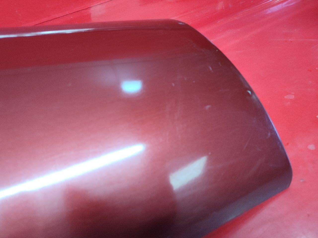 2003-2005 Toyota 4Runner LEFT DRIVER REAR Door Moulding Cladding Flare Mica Red