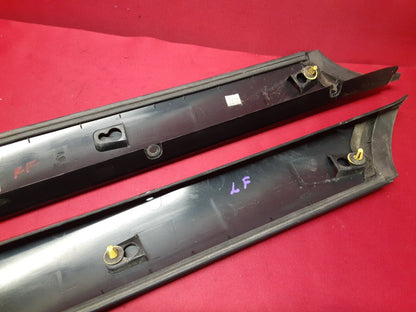 2005 Land Range Rover HSE Front Left / Right Pillar Trim Molding Panel SET Black