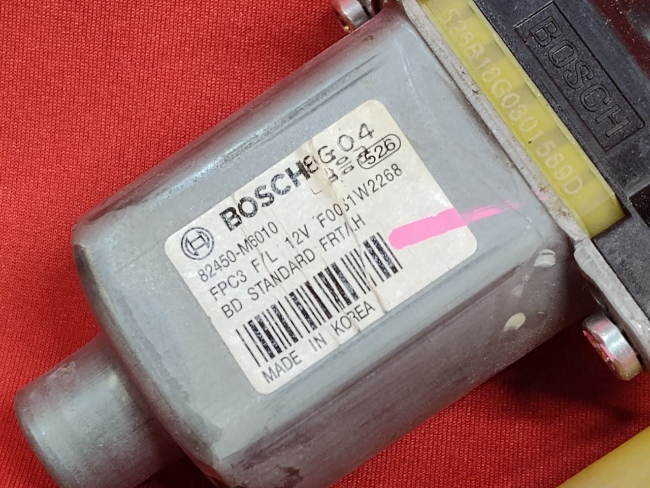 2019-2024 Kia Forte FRONT LEFT DRIVER Power Window Motor 82450-M6010