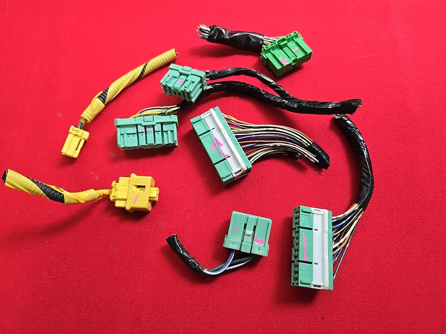 2001 2002 Acura MDX 3.6L Interior Cabin LEFT DRIVER DASH Fuse Box -PIGTAIL WIRES