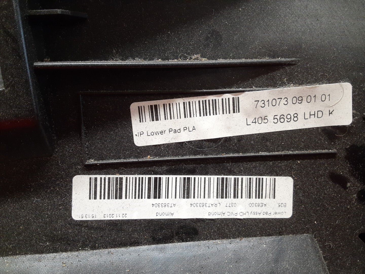 2014 Land Rover Range Rover Left Driver Knee Panel Column Cover Almond