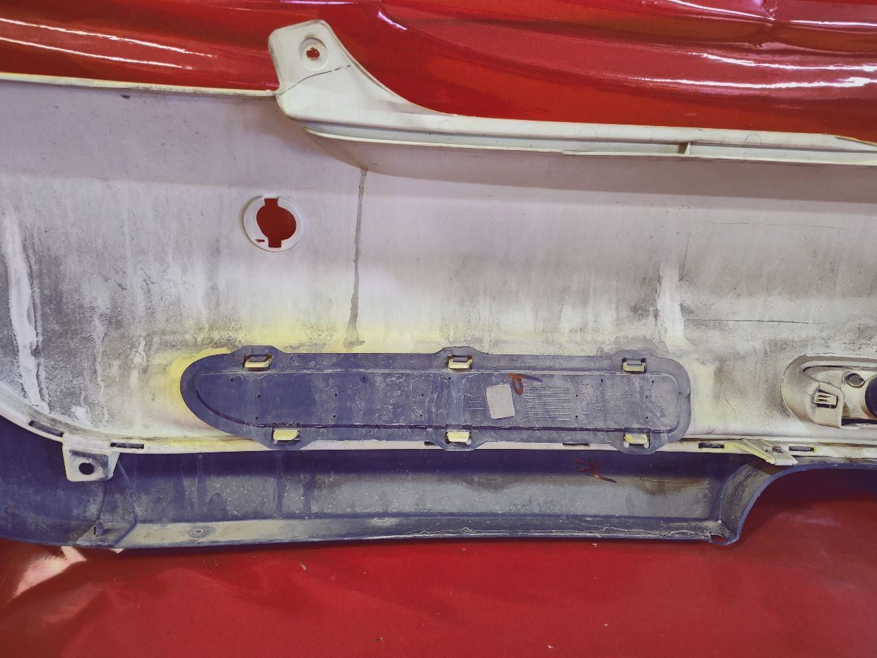 02-06 MINI COOPER Rear Bumper Non-Park Cover Used Grade A - 902 Liquid Yellow