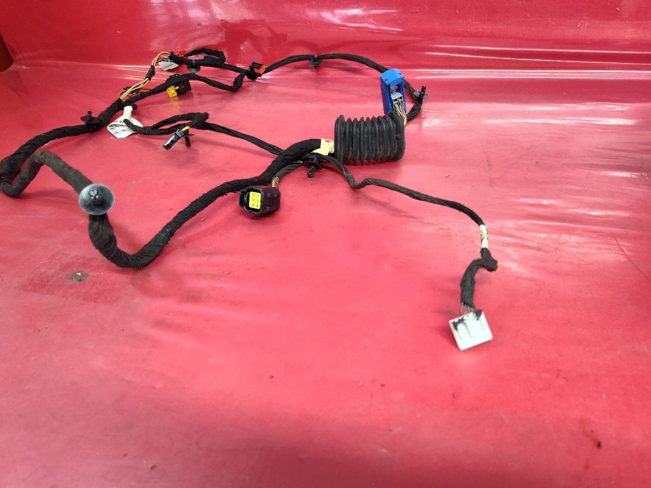 2012 Fiat 500 2-Door Coupe FRONT LEFT DRIVER Door Jumper Wiring Harness