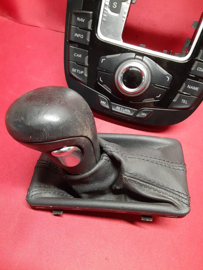 2009 Audi A4 Quattro Gear Shift Audio Nav Control Assembly w/ Knob *READ*
