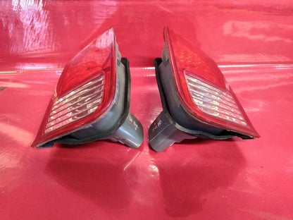 01-02 Honda Civic Coupe Deck Trunk Mounted Tail Light Lamps SET w/ Bulbs