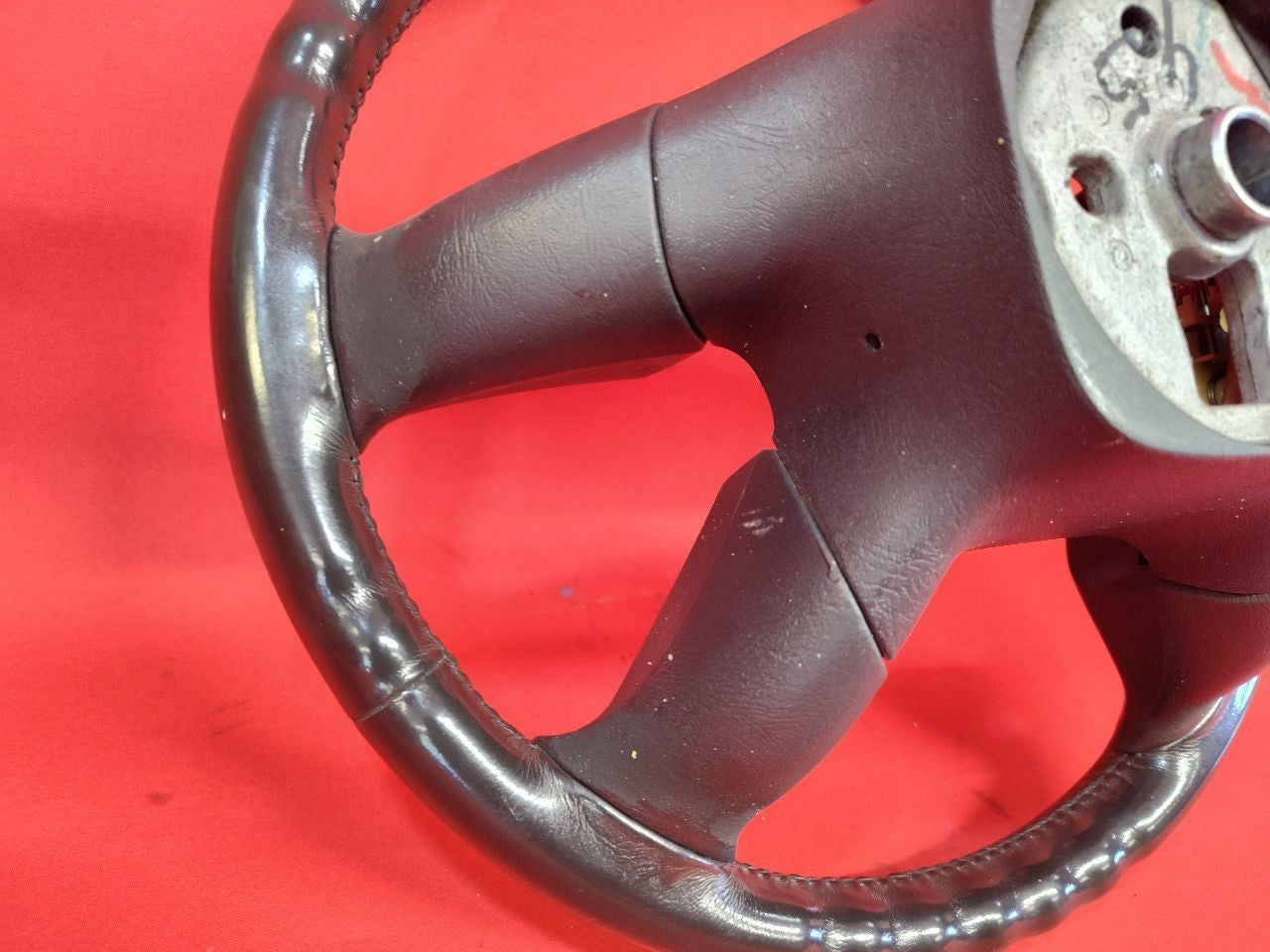 2003-2009 Chevrolet GMC Cadillac Hummer Steering Wheel Black Leather w/ Switches