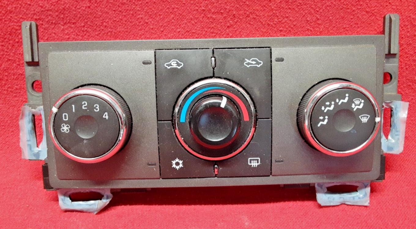 2007 2008 2009 Saturn Aura A/C Heat HVAC Climate Control Unit 25878615