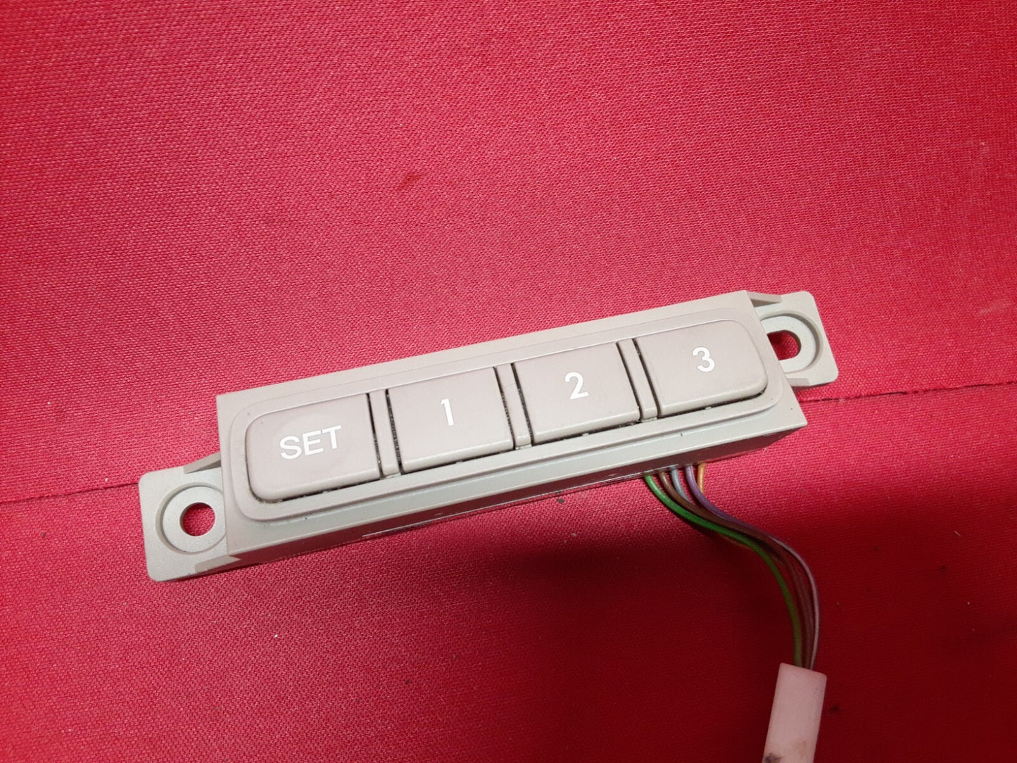 2007 - 2012 Mazda CX9 CX-9 + More Seat Memory Preset Switch Sand 	TD14-88-158-34