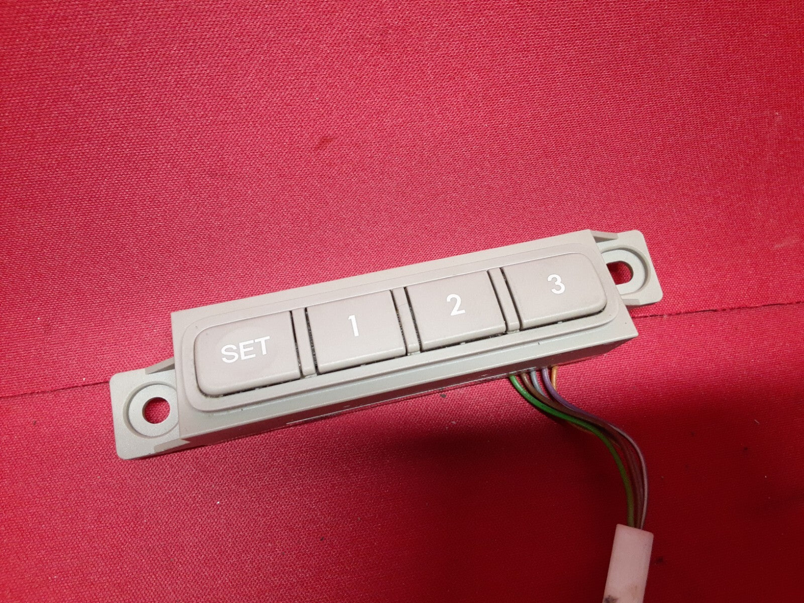 2007 - 2012 Mazda CX9 CX-9 + More Seat Memory Preset Switch Sand 	TD14-88-158-34