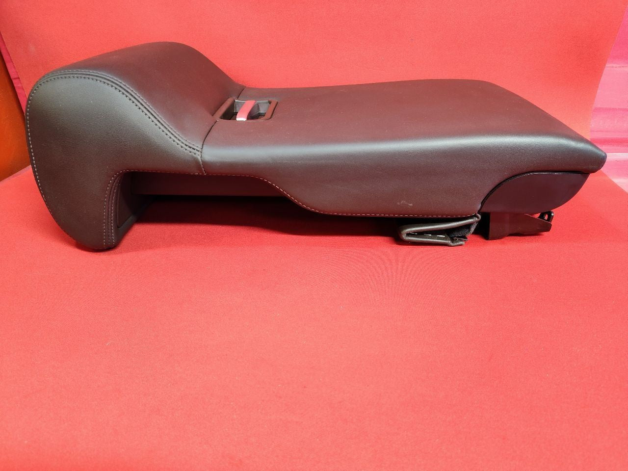 2013-2015 Range Rover REAR Center Arm Rest w/ Cup Holder ESPRESSO Oxford Leather