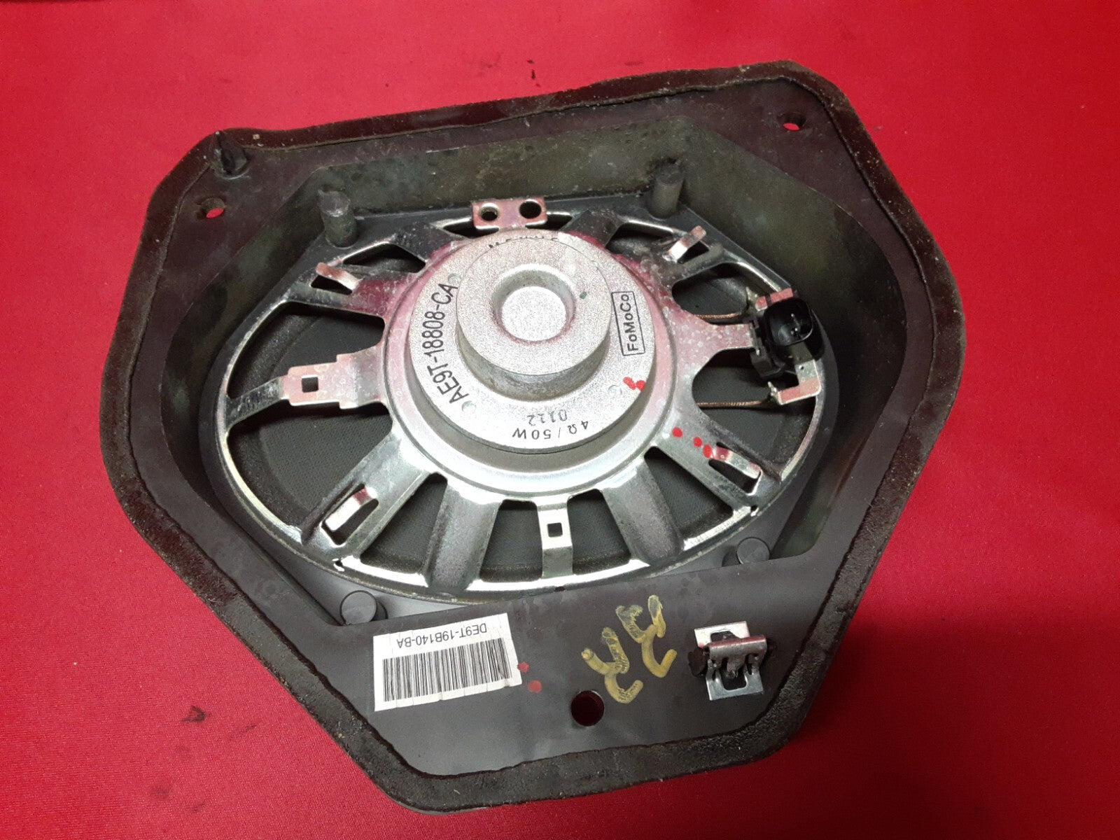 2013 - 2019 Lincoln MKT REAR RIGHT Door Speaker w/ Premium THX DE9T-19B140-BA