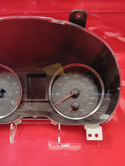 2013 Subaru XV Crosstrek 2.0L Auto Trans CVT Speedometer Instrument Cluster MPH