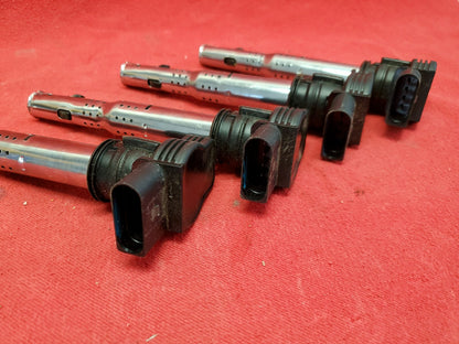 2005 - 2018 Audi VW Volkswagen Direct Ignition Coil Pack SET of 4: 07K-905-715-G