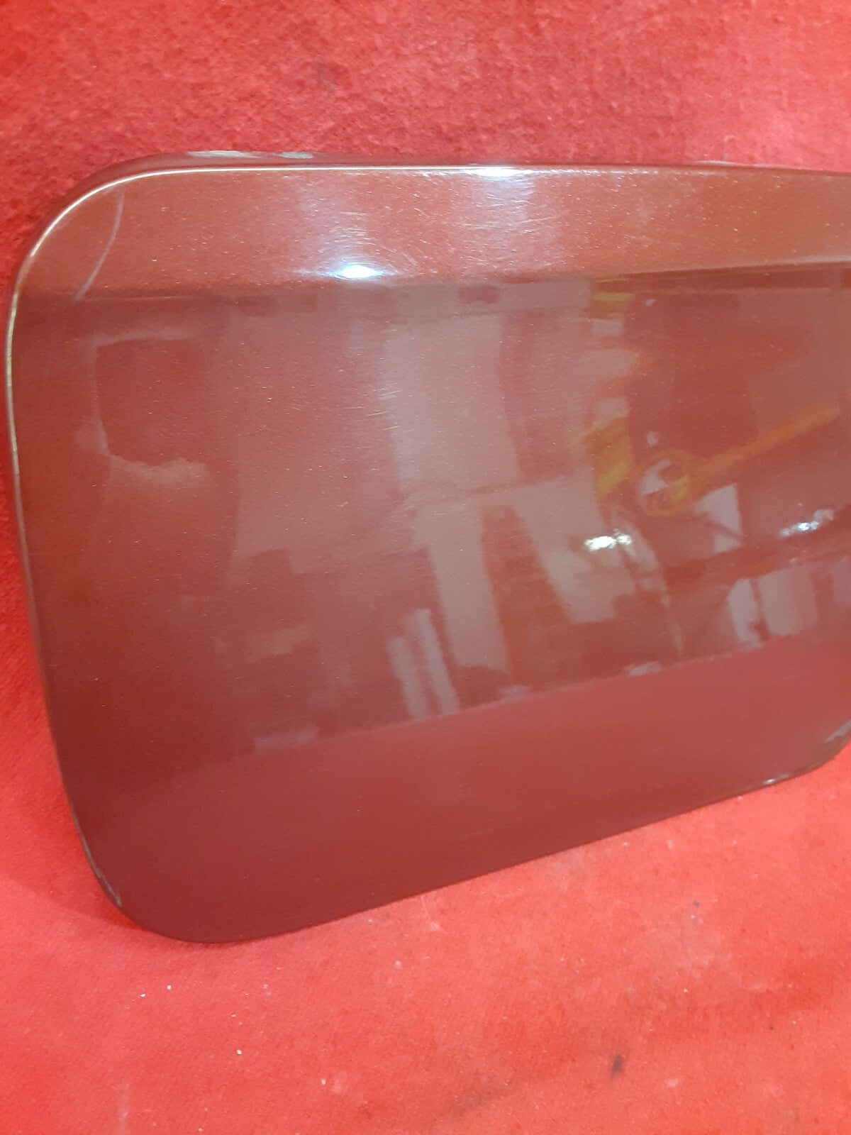 2003 Subaru Outback Legacy Fuel Gas Door Lid Red Burgundy