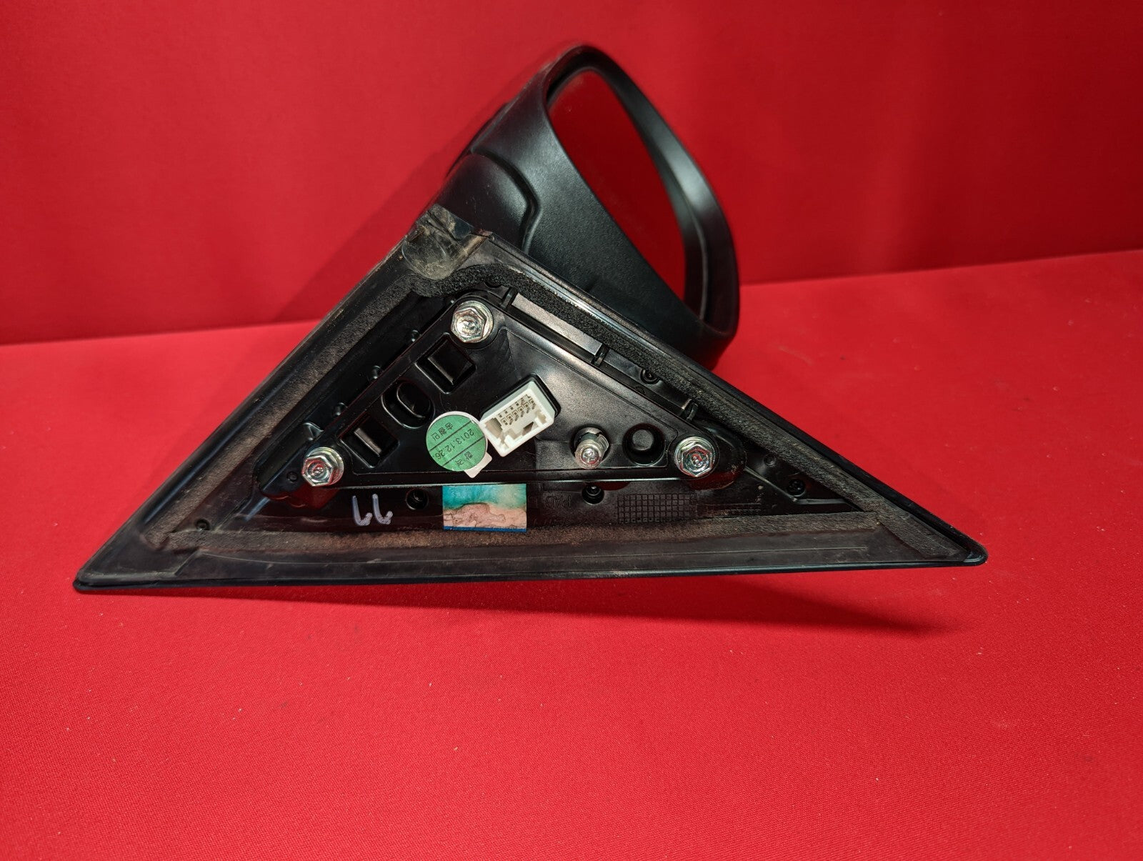2014-2019 Kia Soul LEFT DRIVER Door Mirror 8 WIRE Heated - Newport / Fathom Blue