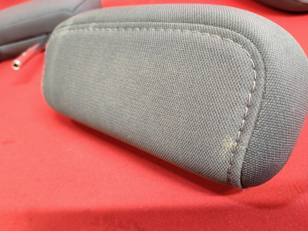 2013-2020 Dodge Ram 1500 2500 3500 REAR Seat Headrest Set Grey Cloth