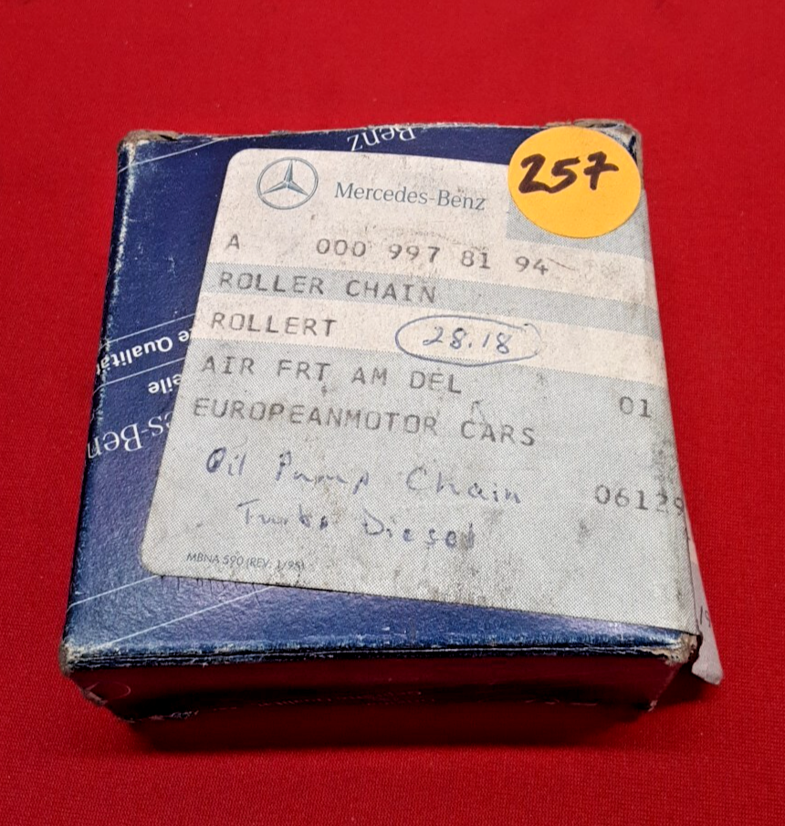 BRAND NEW OEM Mercedes-Benz Oil Pump Chain A0009978194