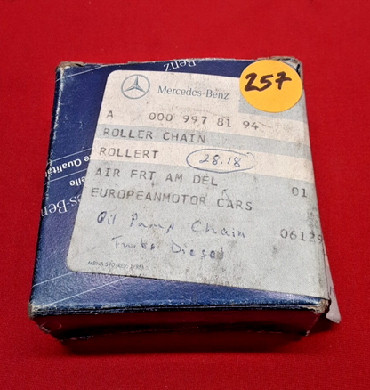 BRAND NEW OEM Mercedes-Benz Oil Pump Chain A0009978194