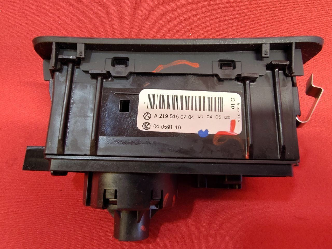 2006-2011 Mercedes CLS-Class Headlight Fog Lamp Switch Black
