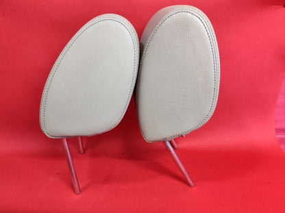 2010-2016 Land Rover LR4 V8 Front Seat Headrest Set Almond TAURUS Leather