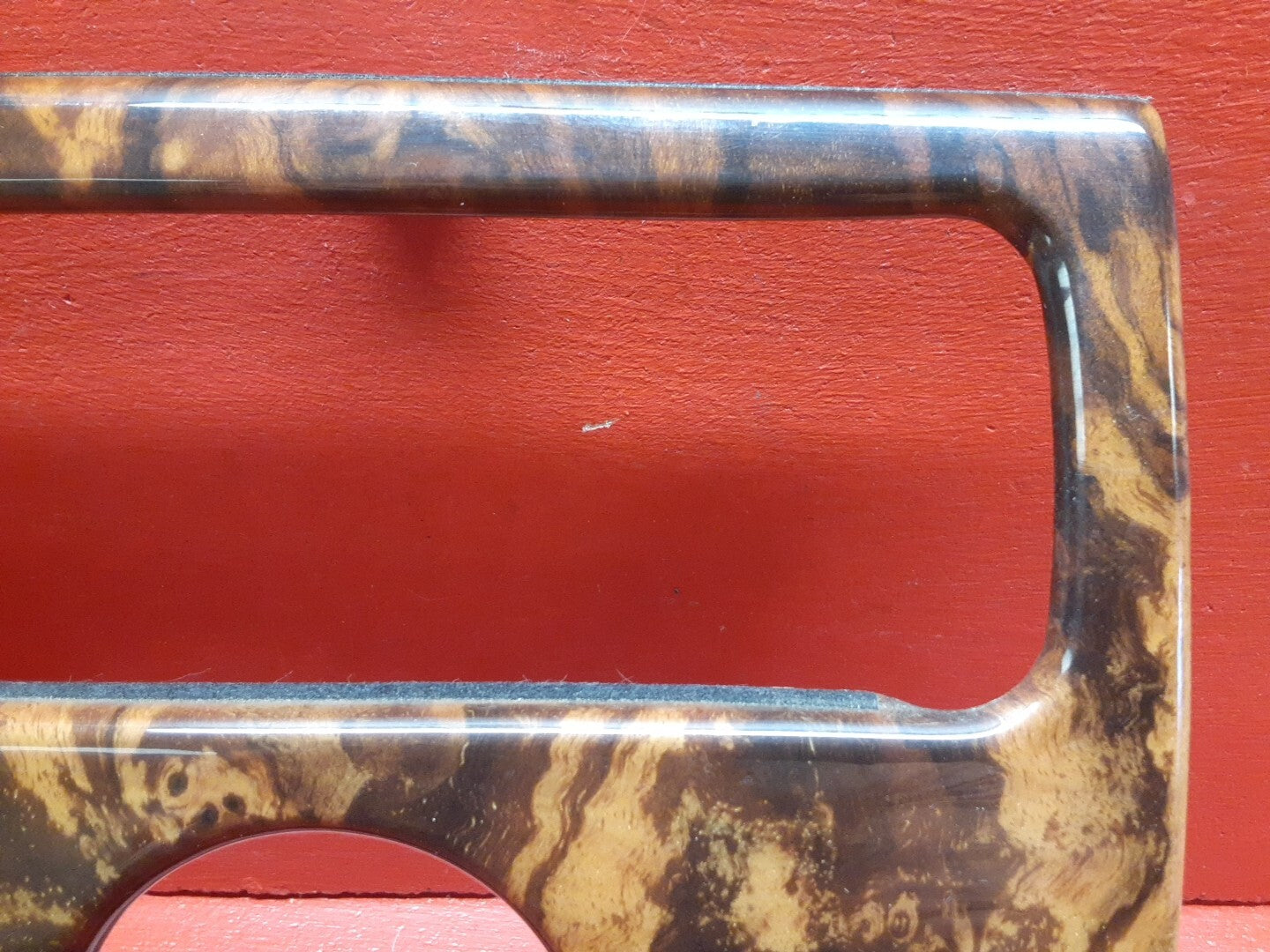 2000- 2005 Jaguar XK8 Front Center Dash Gauge Trim Panel Wood Maple GJD6927BB