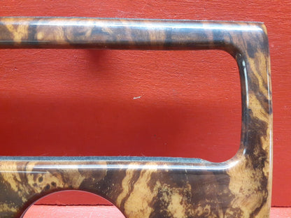 2000- 2005 Jaguar XK8 Front Center Dash Gauge Trim Panel Wood Maple GJD6927BB