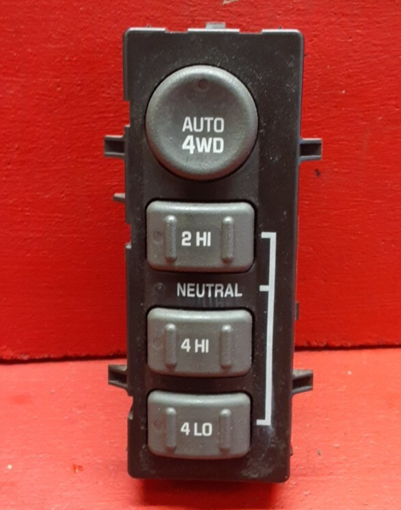2002 Chevrolet Suburban T-Case Transfer Case Shift Control Switch 15709327