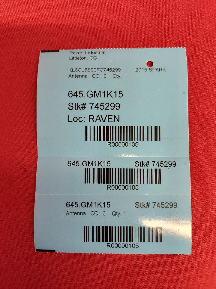 2015 Chevy Chevrolet Spark EV AM/FM Radio GPS Antenna Base w/ Mast 95430003