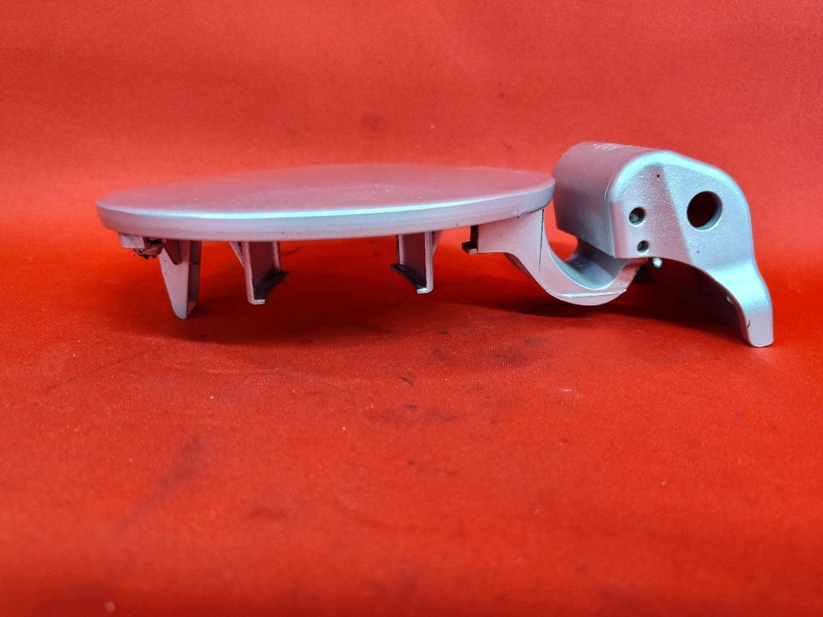 2010-2013 Kia Soul Fuel Filler Door Lid 3D Bright Silver Metallic - Grade A