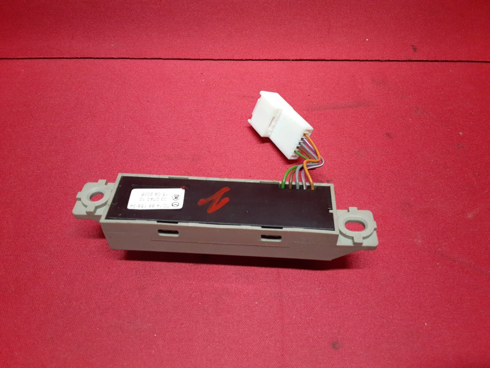 2007 - 2012 Mazda CX9 CX-9 + More Seat Memory Preset Switch Sand 	TD14-88-158-34