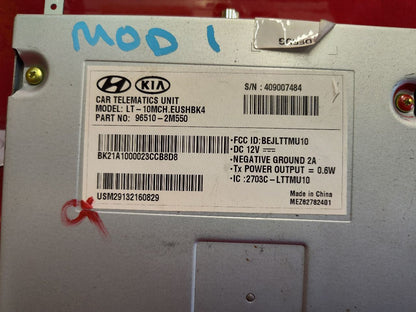 14-16 Hyundai Genesis Coupe MTS Telematics Communication Module 96510-2M550