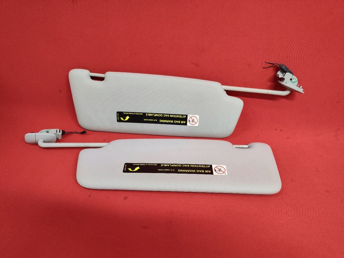 2013-2016 Audi A4 A5 Q3 RS5 S4 S5 Sun Visor Shade Set Illuminated Grey